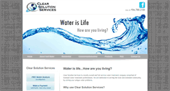Desktop Screenshot of csswater.com